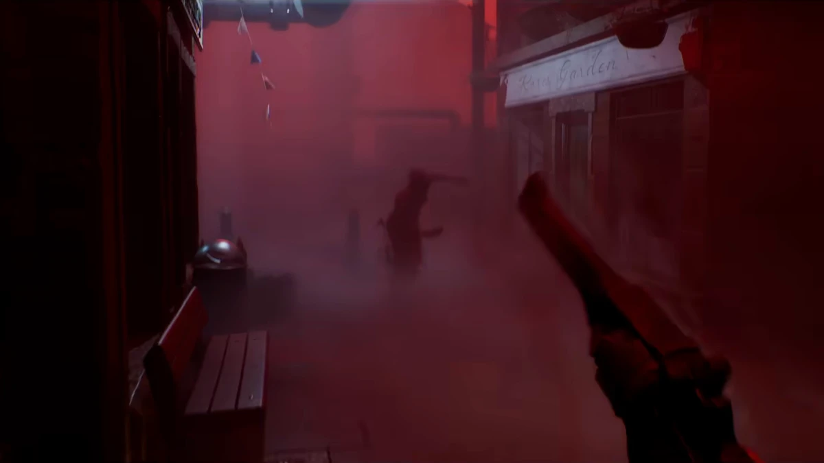 A close encounter with a creature in the dark
