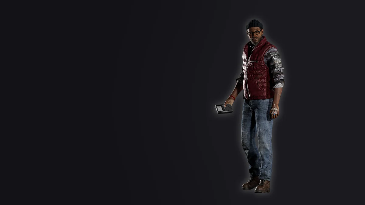 Official render of Simon Ordell with the CRTV
